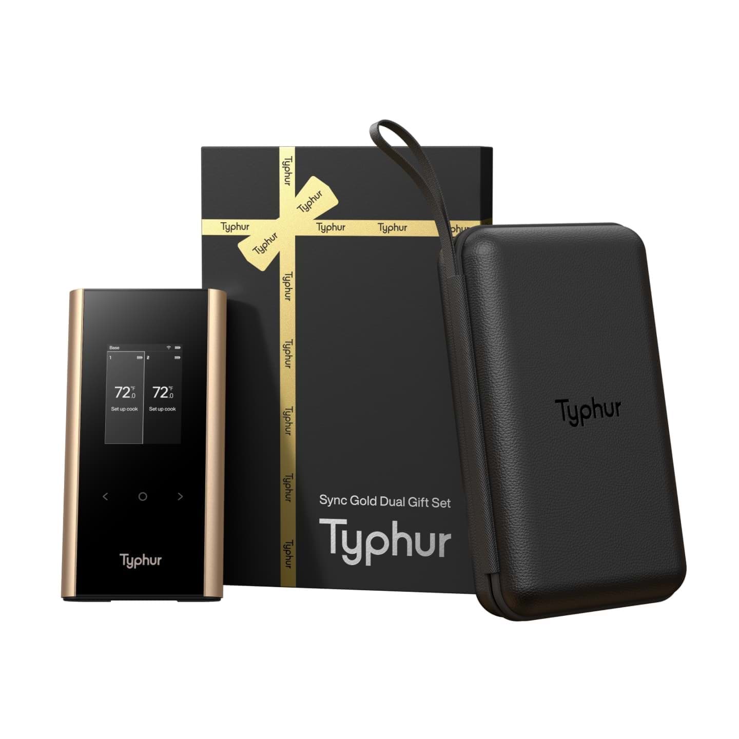 Image de Typhur Sync Gold Dual Gift Set