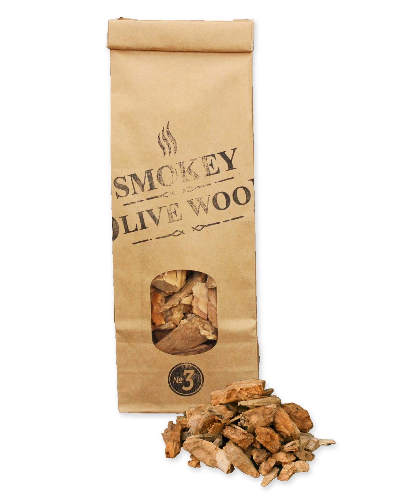 Image de OLIJF ROOKCHIPS No3 500 ML