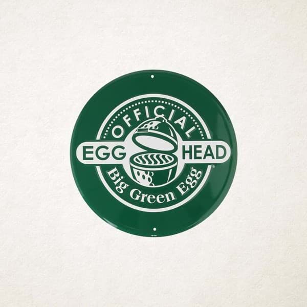 Picture of ROUND GREEN SIGN - OFFICIAL EGGHEAD