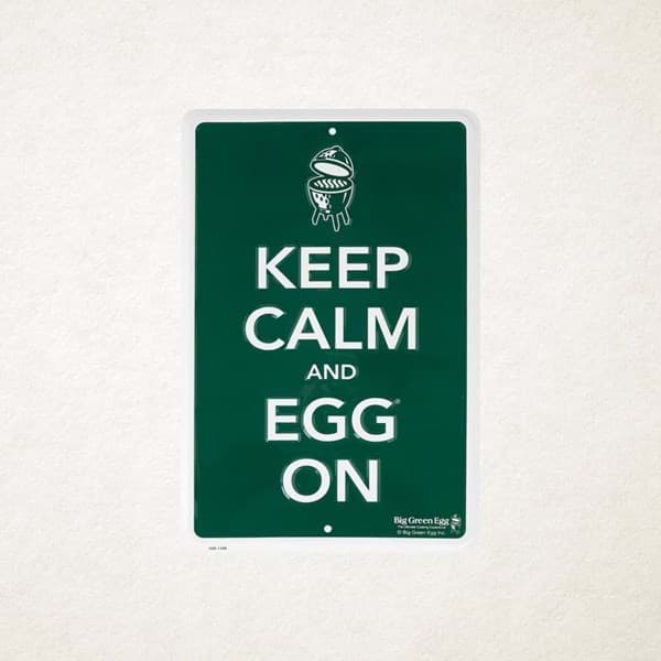 Picture of GREEN SIGN - KEEP CALM AND EGG ON