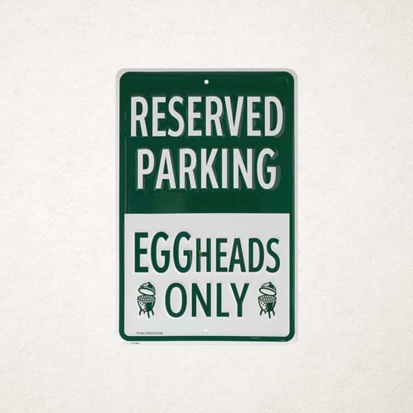 Picture of EGGHEADS ONLY PARKING SIGN